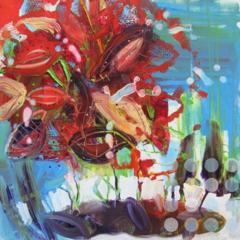 Left: “Sunshade”, Joanne Thompson