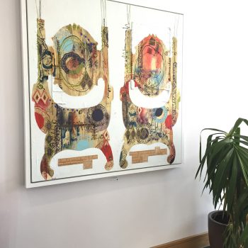 In situ, “His and His”, Joanne Thompson